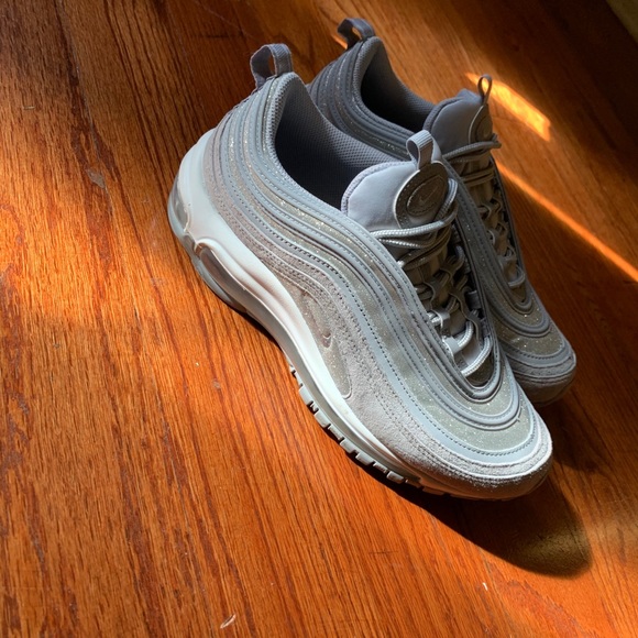 nike air max 97 wolf grey glitter